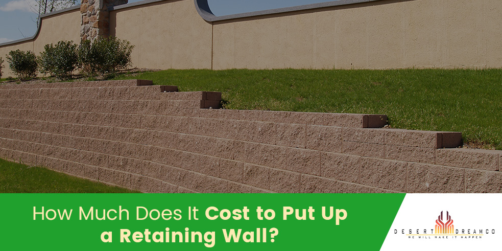 How Much Does It Cost to put up a Retaining wall