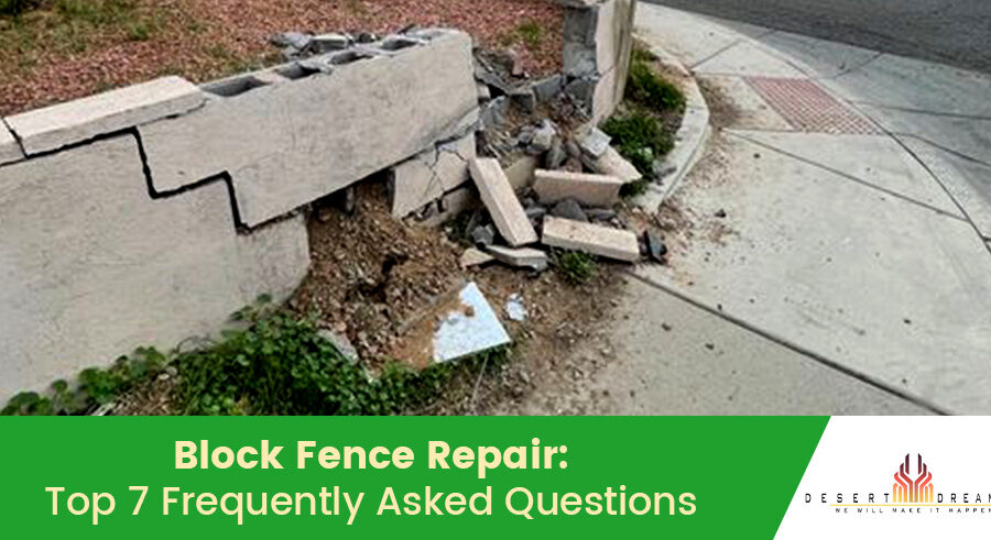 Block Fence Repair FAQs