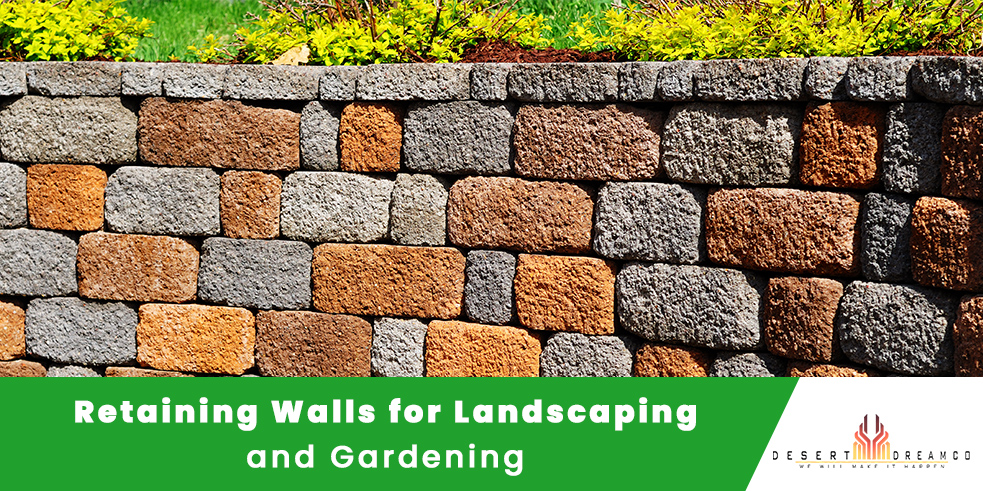 Retaining Walls for Landscaping and Gardening Tips