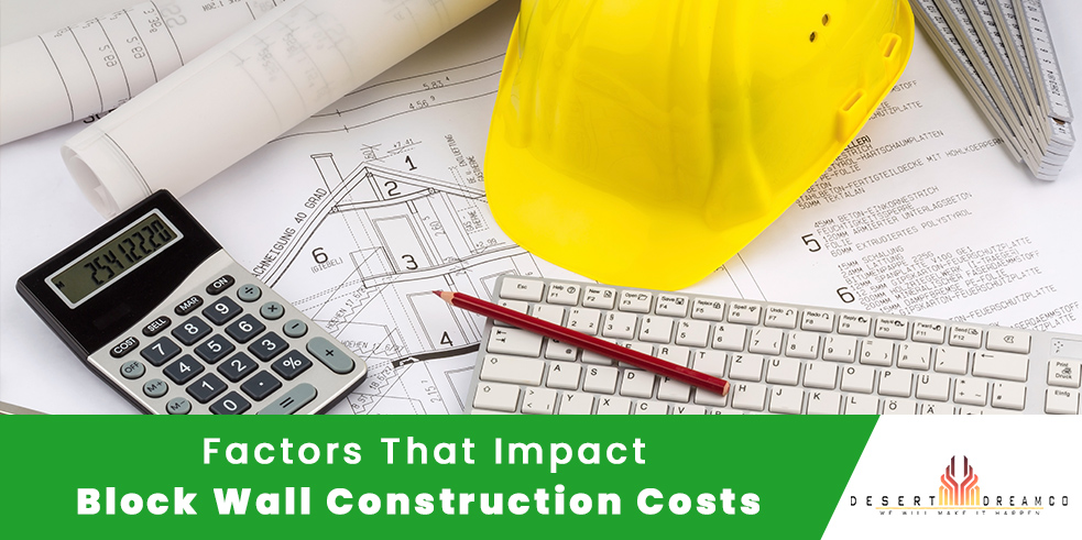 Factors That Impact Block Wall Construction Costs